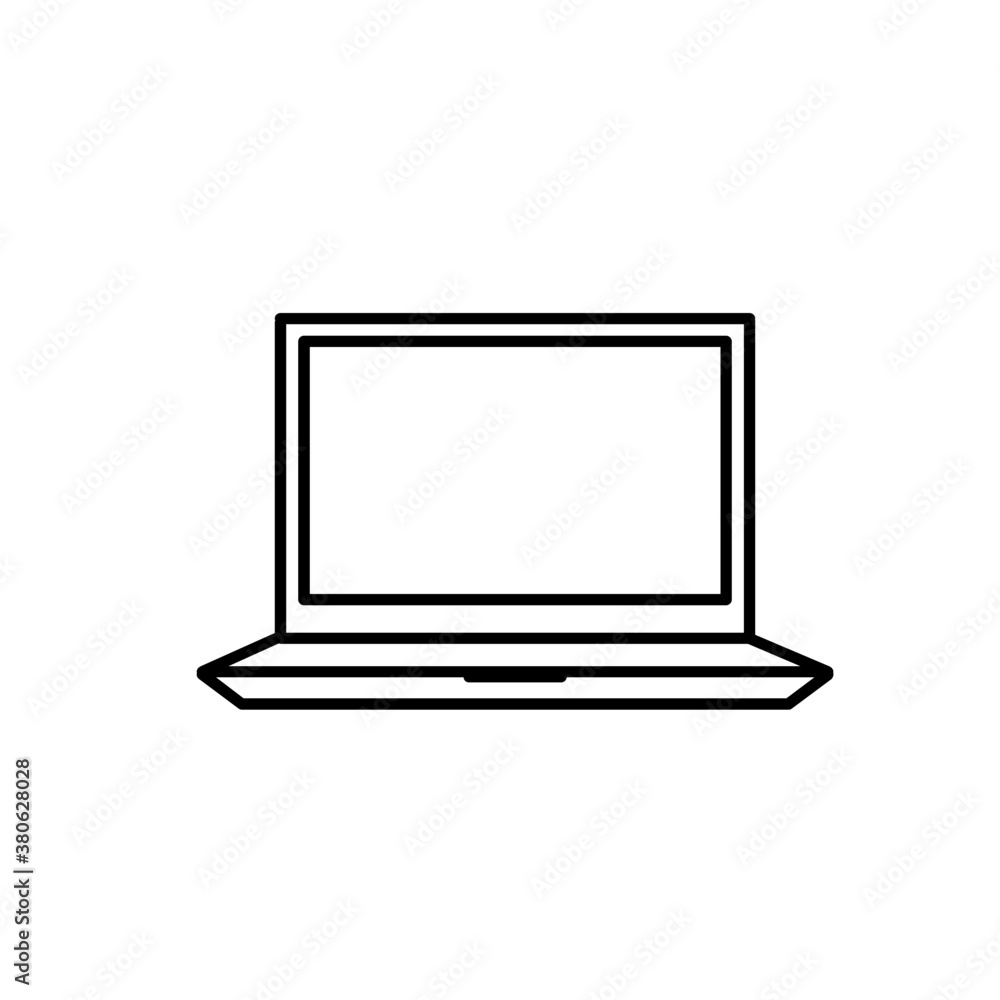 Laptop computer icon Laptop computer icon