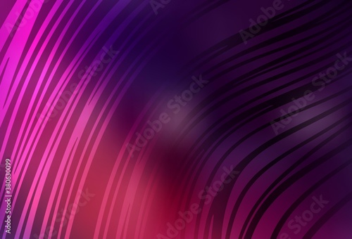 Dark Pink vector layout with wry lines.