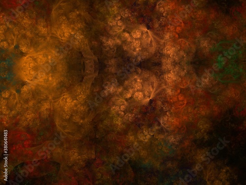 Imaginatory fractal background Image