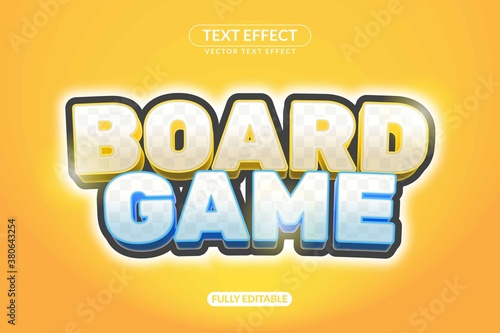 Text Effect Board Game for Title