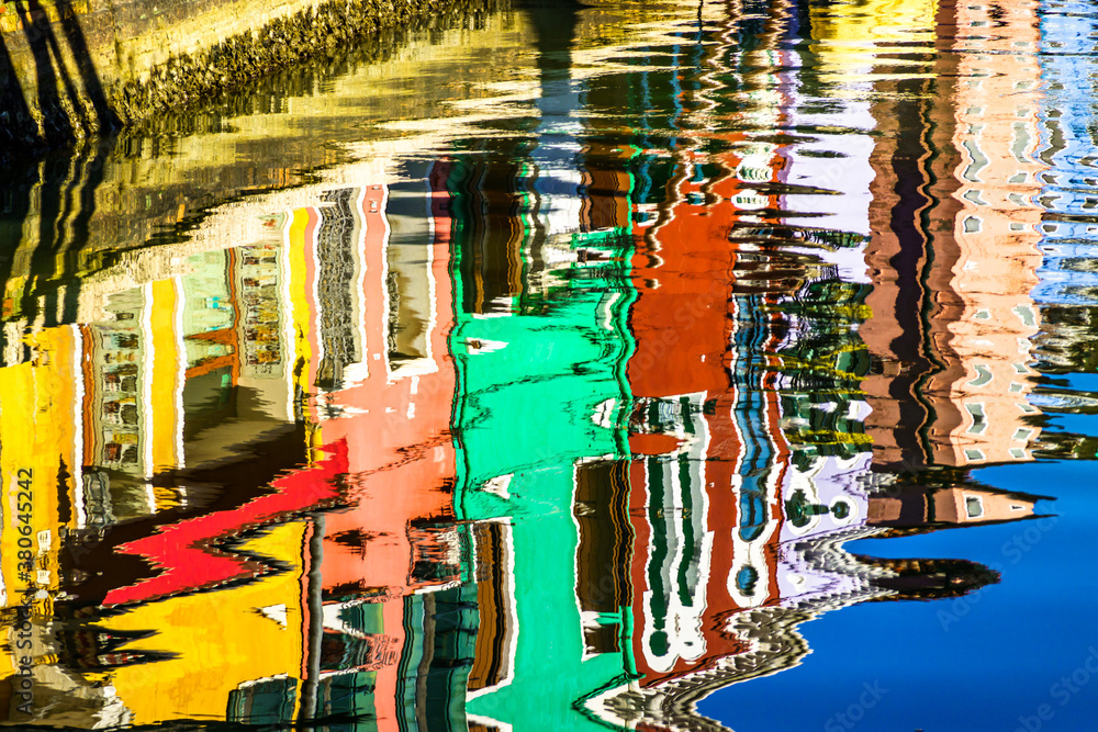 Obraz premium famous old town of Burano near Venice
