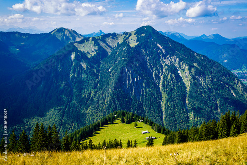 view at the Bodenschneid mountain - Bavaria - Spitzingsee photo