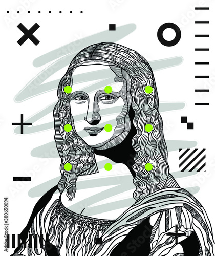 Fotografie Mona Lisa - Gioconda by Leonardo da Vinci
