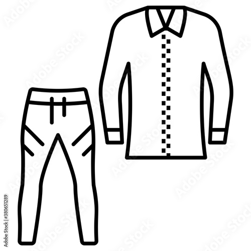 Clothes Line Vector 