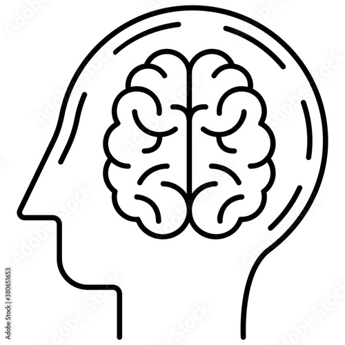 Neurology Line Vector 