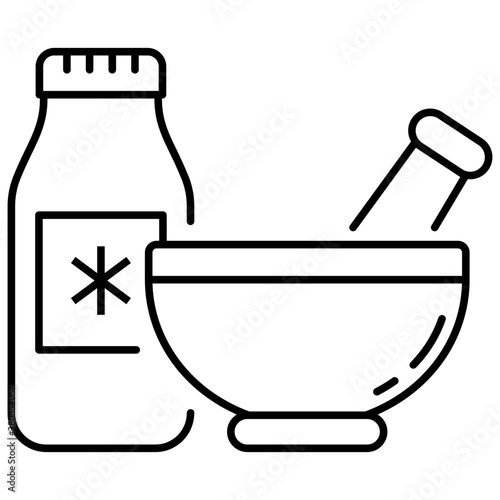 Apothecary Line Vector 