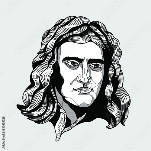 Isaac Newton.  photo