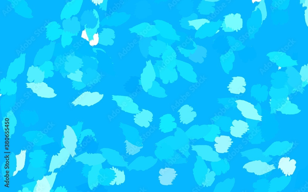 Light BLUE vector background with abstract shapes. Light BLUE vector background with abstract shapes.