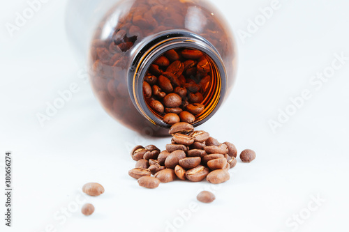 Coffee Beans as Isolated Object