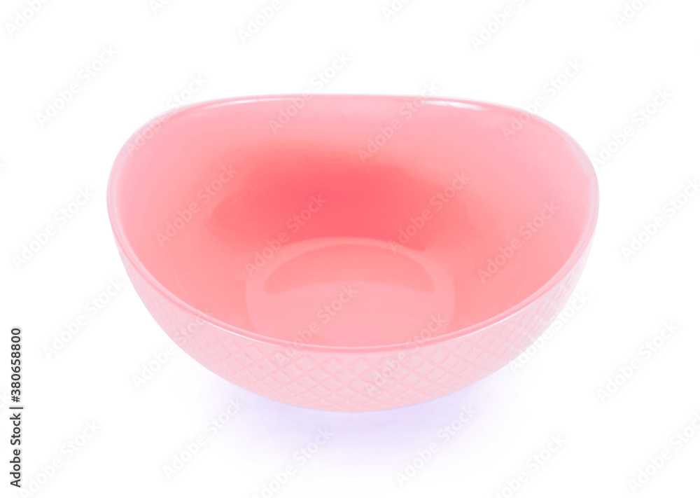 empty bowl isolated on white background. empty bowl isolated on white background.