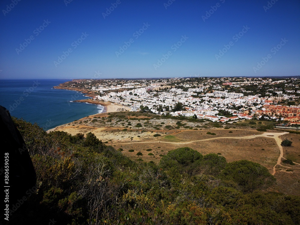 Part of Rota Vicentina near Lagos. Algarve, in southern Portugal