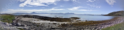 panorama of the mountains