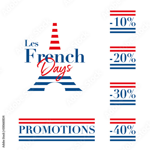 les French Days logo tour eiffel french days