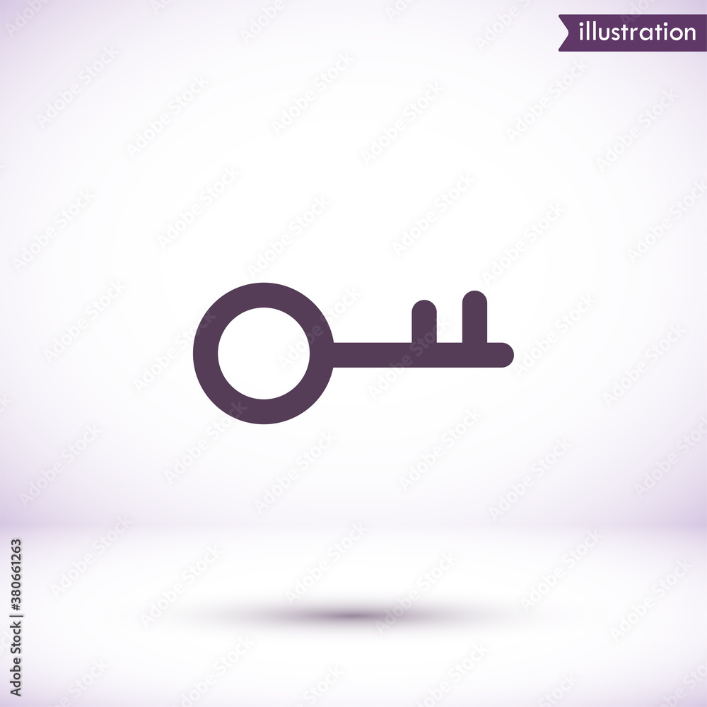 Keys vector icon , lorem ipsum Flat design Keys vector icon , lorem ipsum Flat design