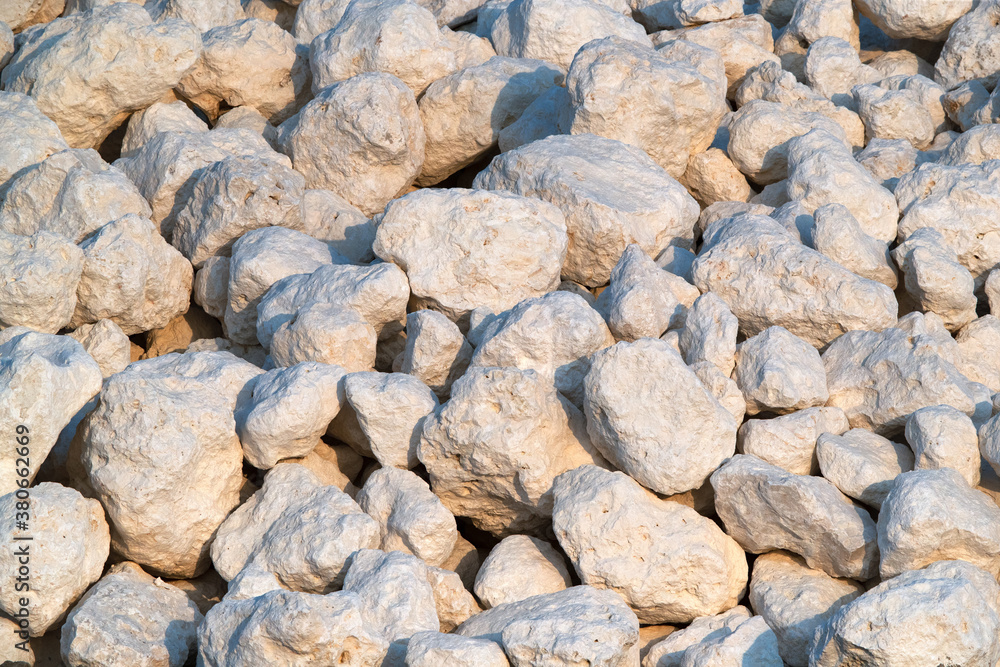 limestone boulders kept for bunding of and pavement of coastal area limestone boulders kept for bunding of and pavement of coastal area