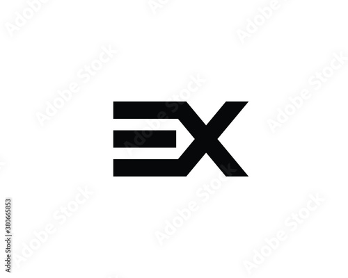 EX XE LETTER LOGO DESIGN VECTOR TEMPLATE. EX XE LOGO DESIGN.
