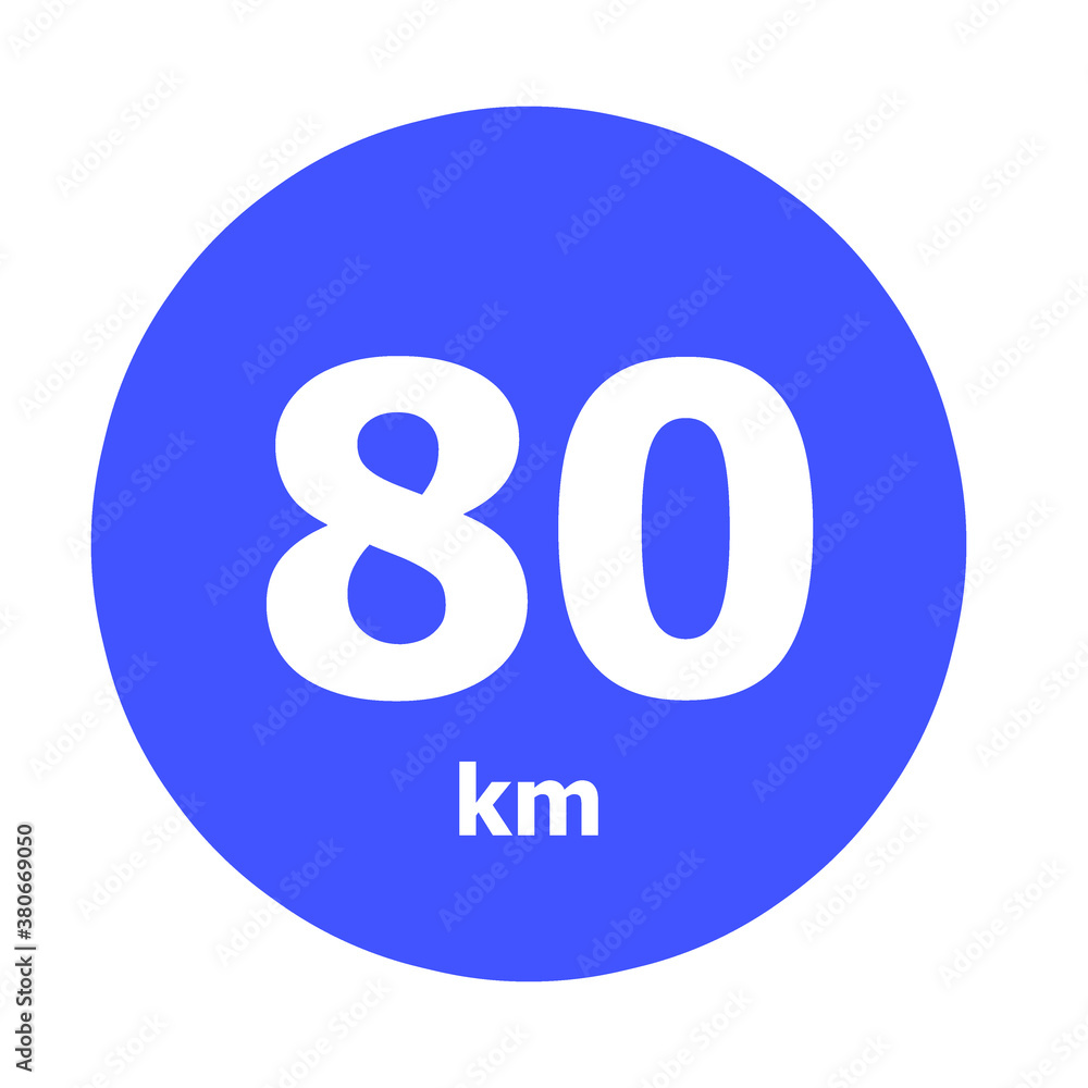 Minimum speed limit road sign Minimum speed limit road sign