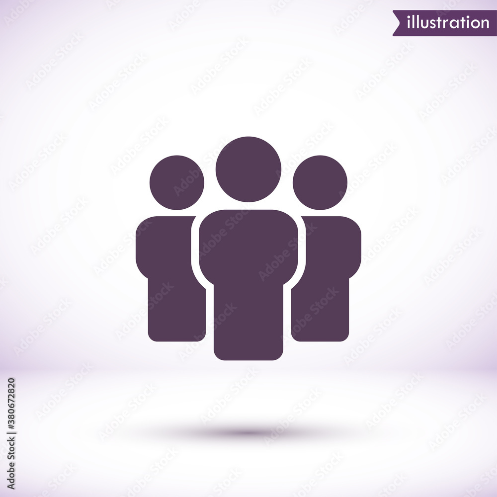 Vector people icon design 10 eps illustration Vector people icon design 10 eps illustration