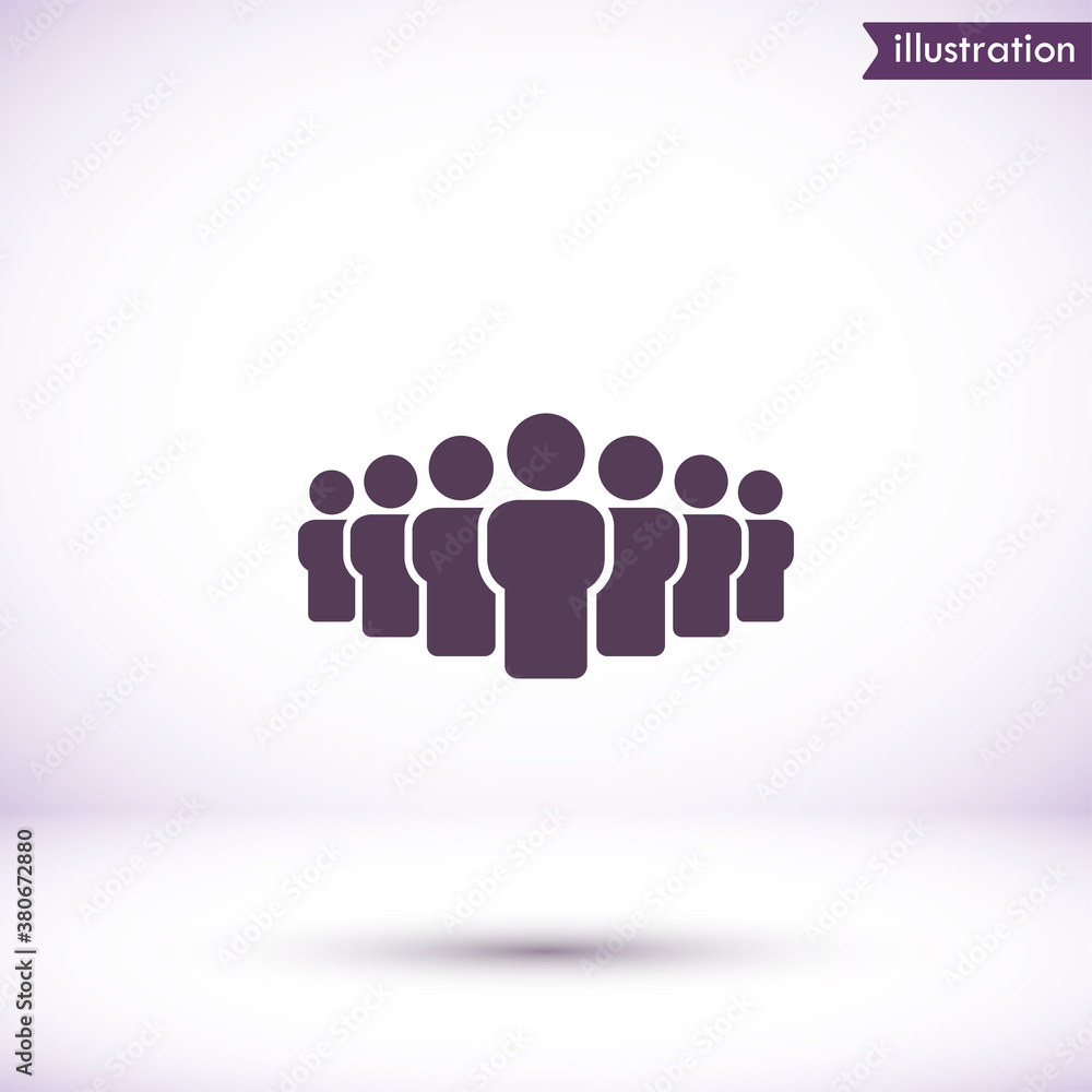 Vector people icon design 10 eps illustration Vector people icon design 10 eps illustration
