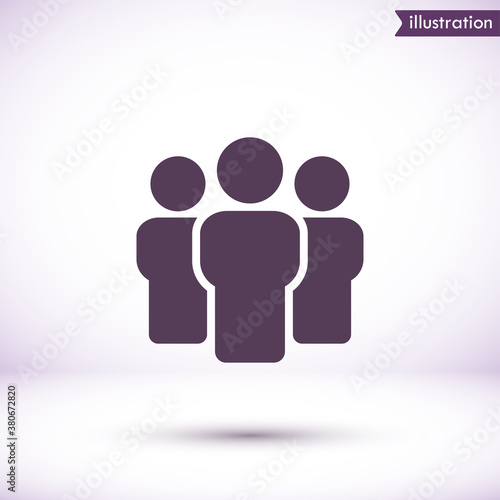 Vector people icon design 10 eps illustration