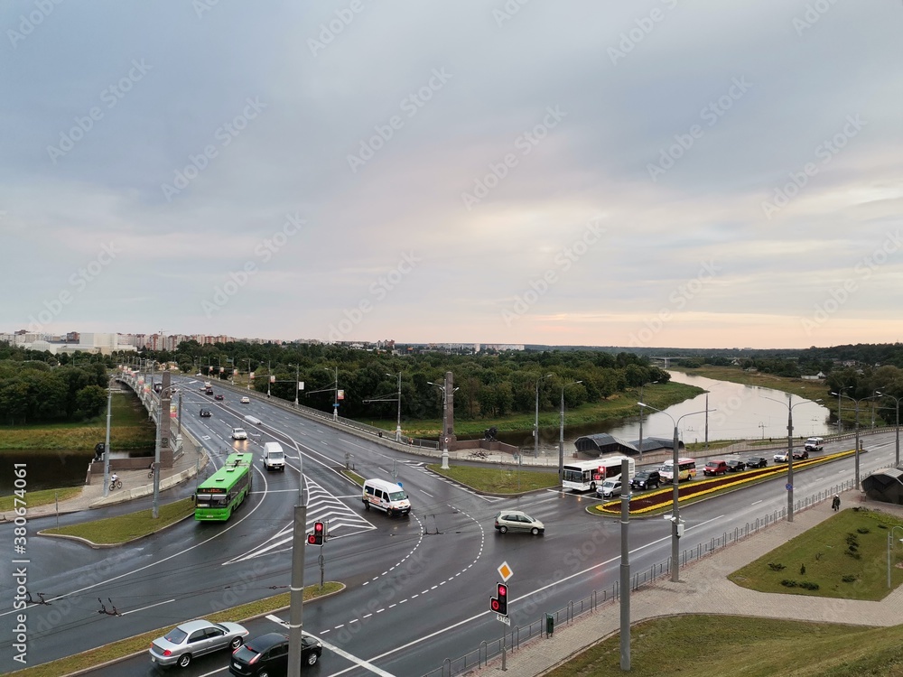 Fototapeta premium traffic in the city