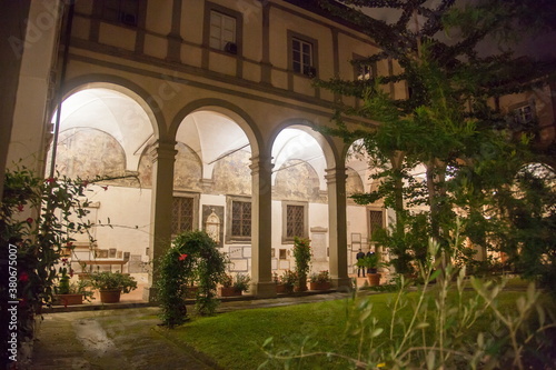 Italia  Toscana  Firenze  Chiesa di Santo Spirito. Il Chiostro.