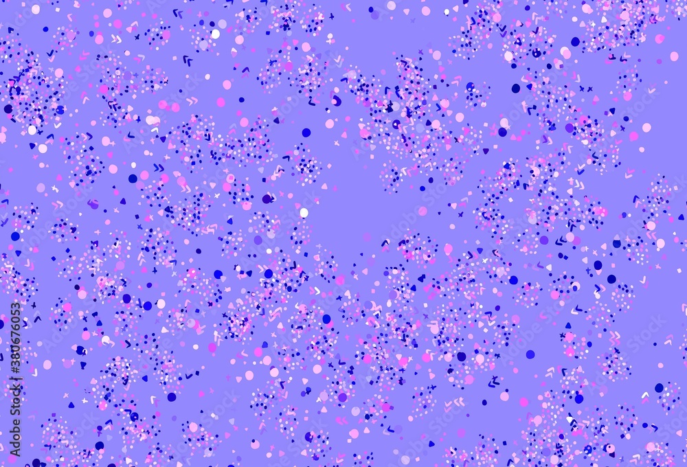 Dark Purple vector texture with abstract forms. Dark Purple vector texture with abstract forms.
