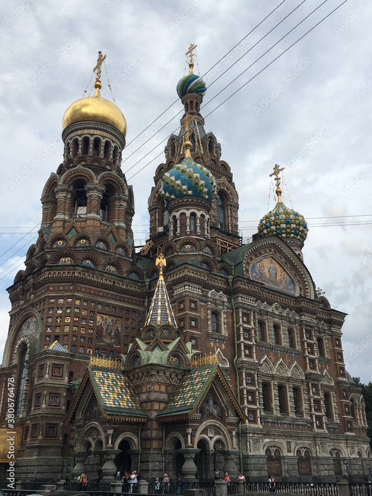 cathedral of the savior on blood
