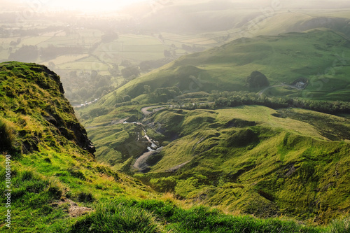 The Great Ridge in the Hope Valley, Peak District, Derbyshire