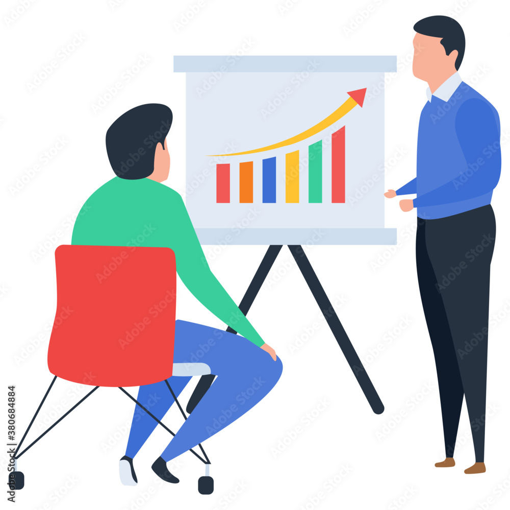 Flat business deal illustration vector
Flat business deal illustration vector
