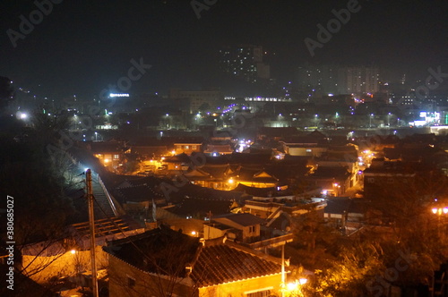 전주 한옥마을 멋있는 야경모습