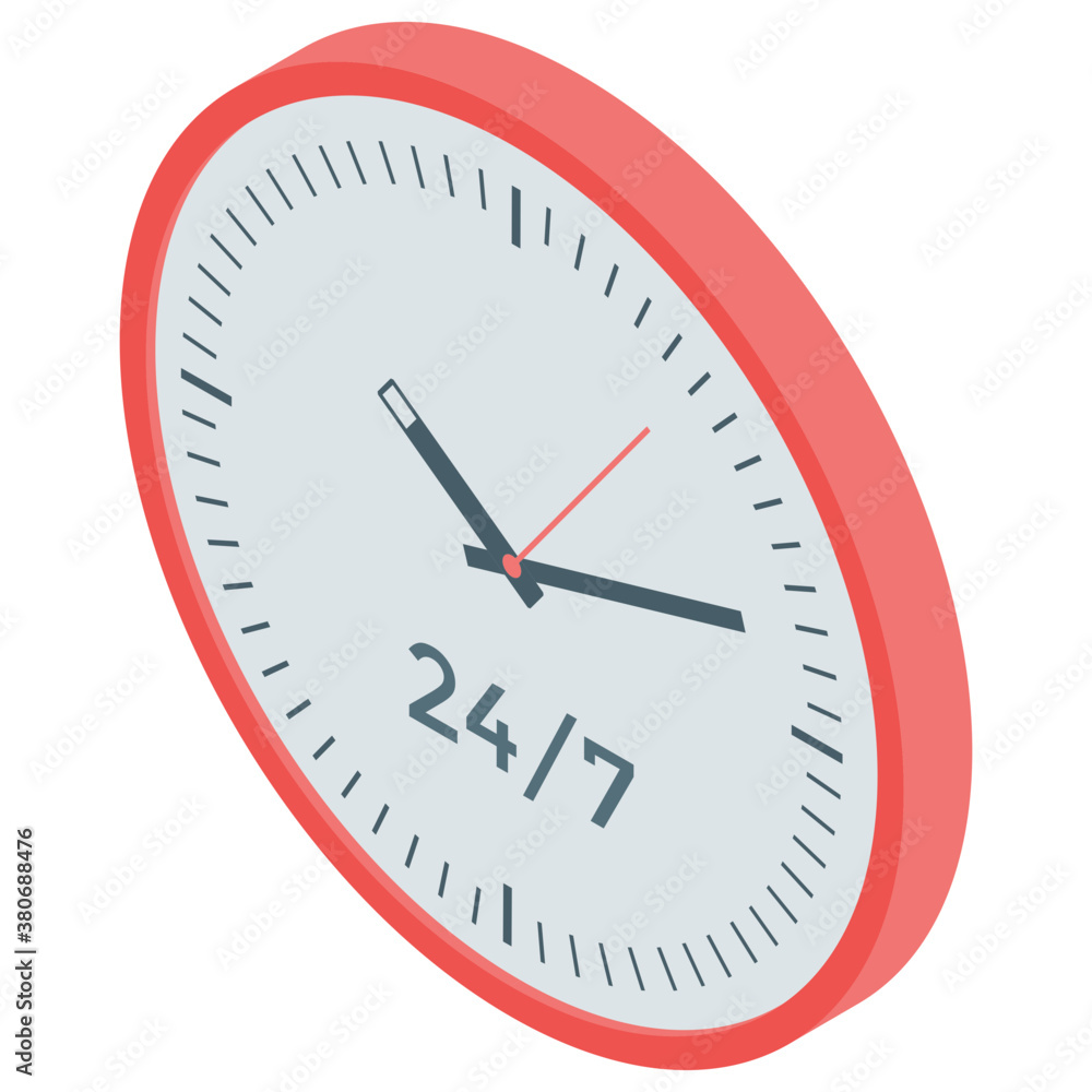 clock icon in isometric vector
clock icon in isometric vector