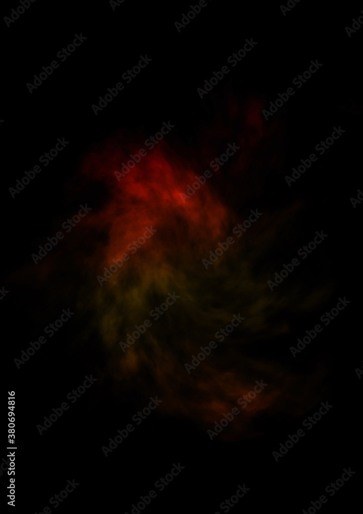 Star field in space and a nebulae. 3D rendering Star field in space and a nebulae. 3D rendering