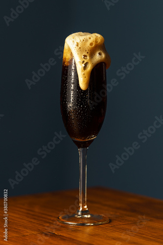 Black Velvet Cocktail