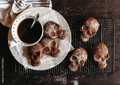 Skull Brownies