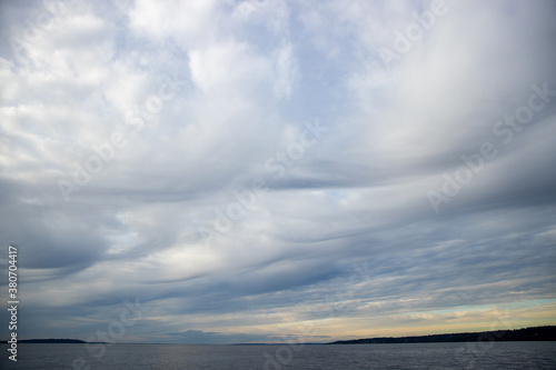 Cloudy sky during a storm