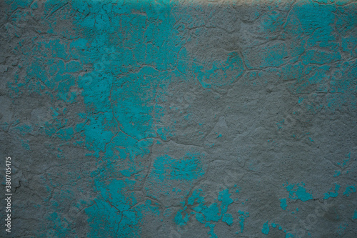 old paint on stone wall
