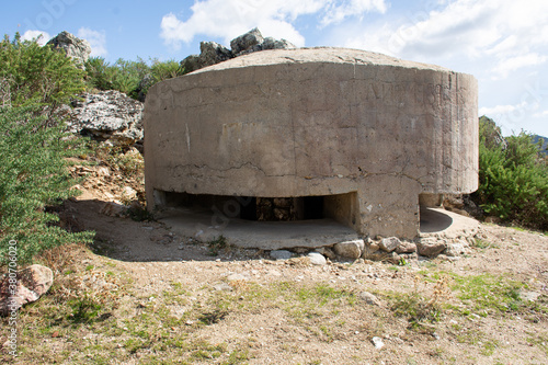 Spanish civil war, bunker and trench