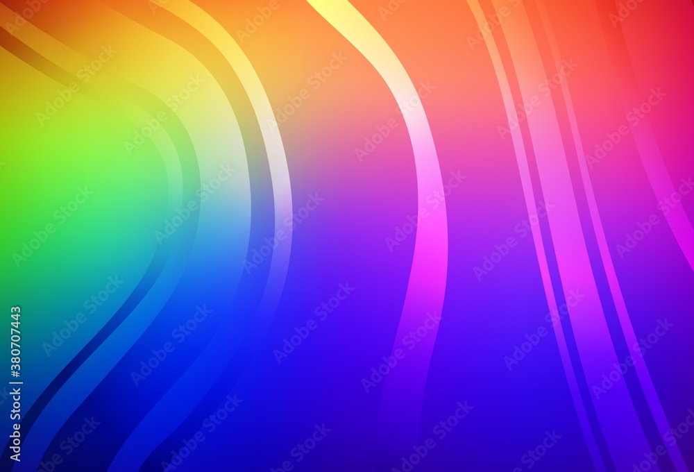 Obraz premium Dark Multicolor vector modern elegant layout.