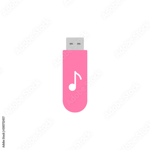 usb stick line icon. Signs and symbols can be used for web, logo, mobile app, UI, UX