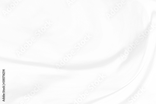 White Cloth background and streaked fabric. Abstract white background. Beautiful solf clear backdrop.