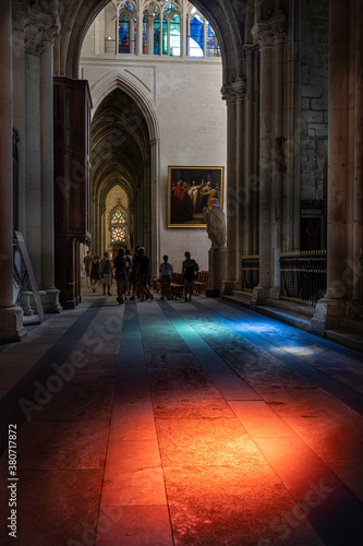Church  cathedral interior  church mosaic light