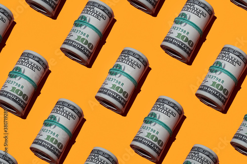 US dollars pattern