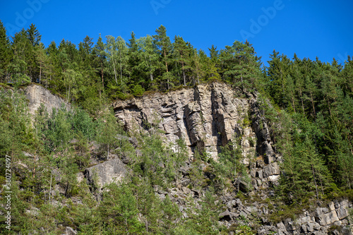 Felsenlandschaft im Thüringer Wald bei Tambach-Dietharz