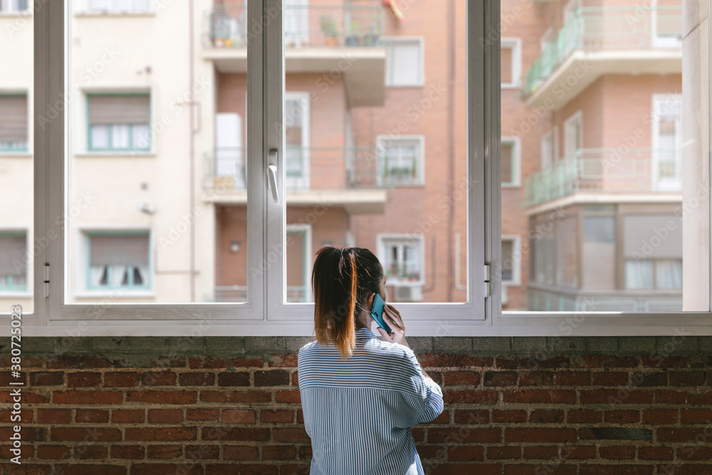 Young businesswoman working at the office