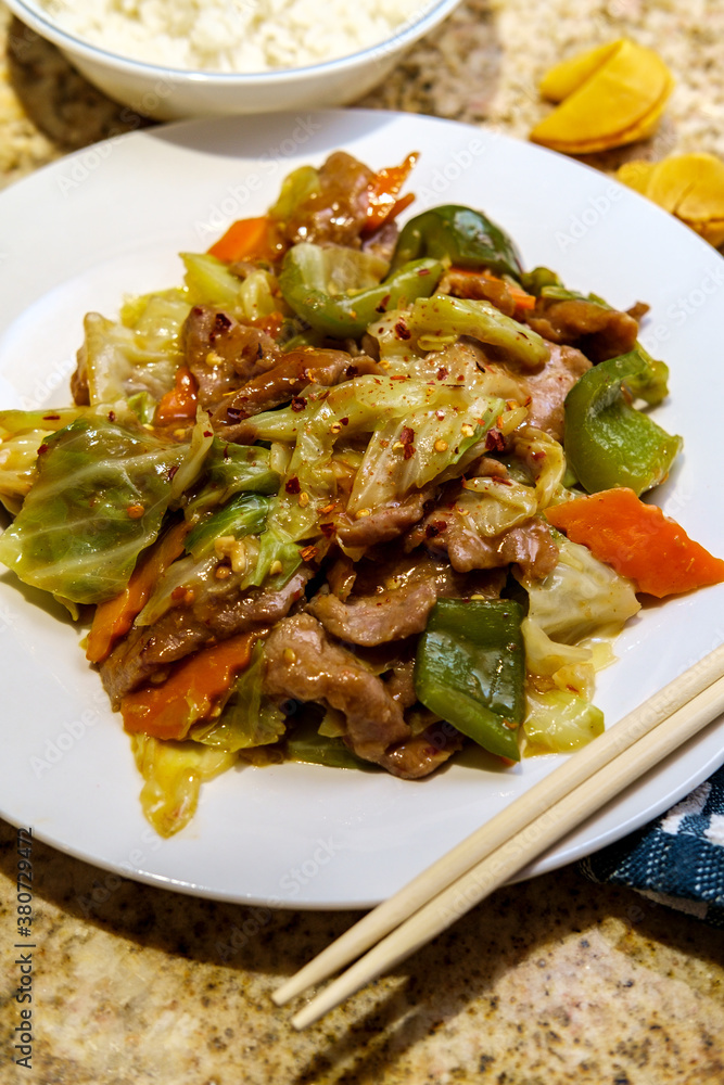Chinese Double Sauteed Pork