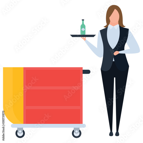 
Housekeeping illustration vector 
