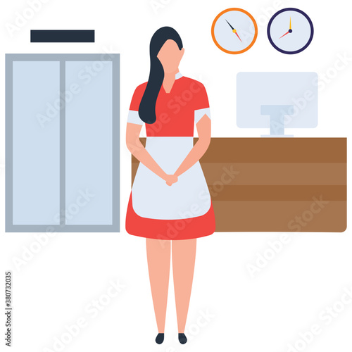 
Housekeeping illustration vector 
