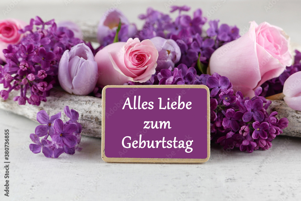 Alles Liebe zum Geburtstag