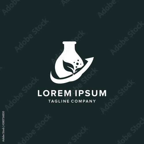 vector logo Labs icon botle illustrations